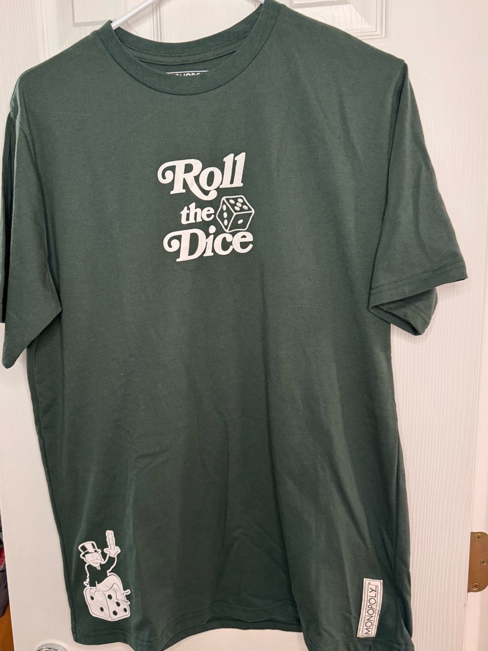 Monopoly Roll the Dice Graphic T-Shirt - Dark Green